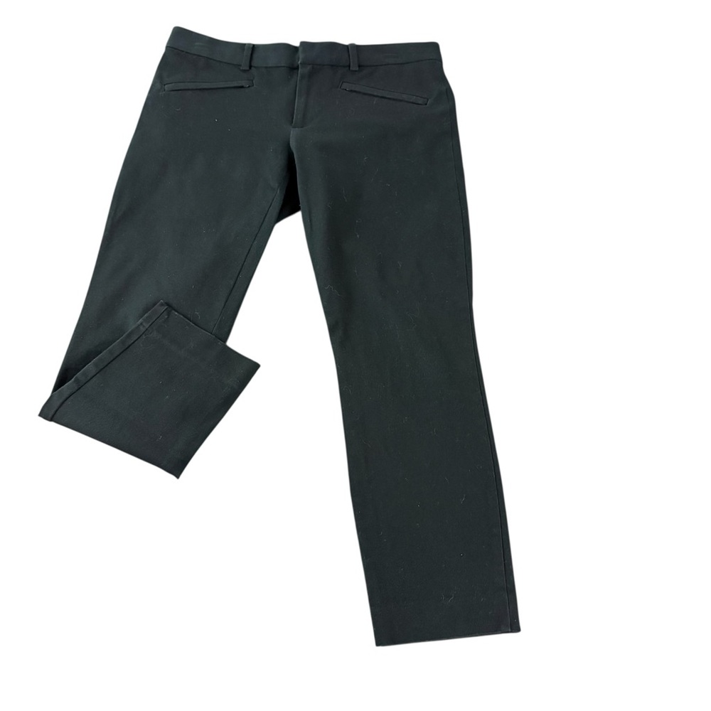 GAP Women’s Pants Size 6P Black Straight Leg Trouser Dress Pants Ankle (48